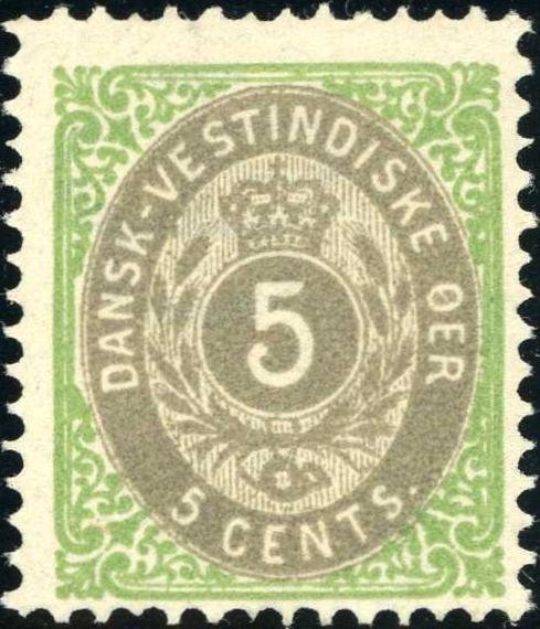Numeral type, bicolor