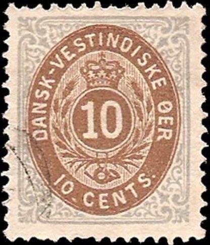 Numeral type, bicolor