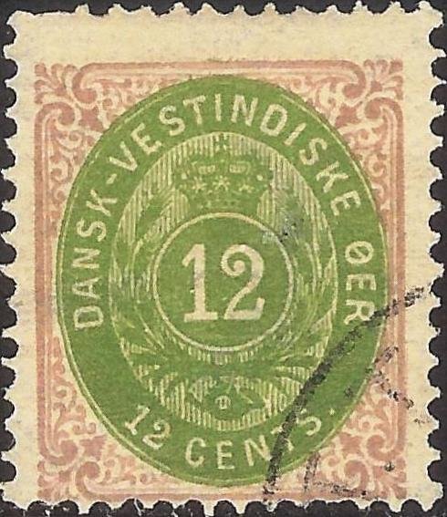 Numeral type, bicolor