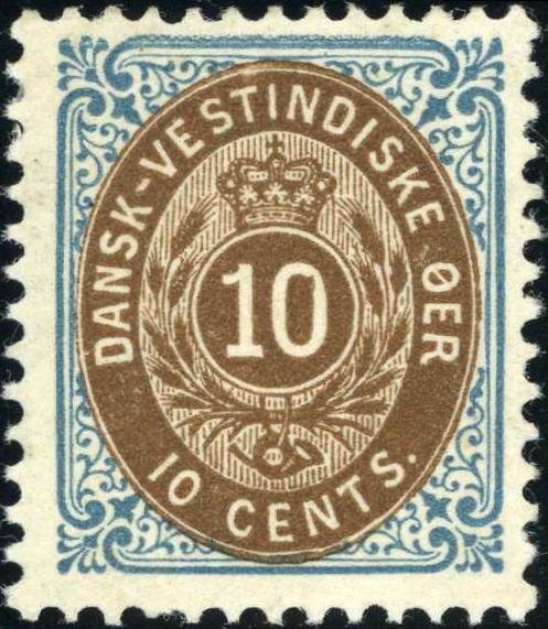 Numeral type, bicolor