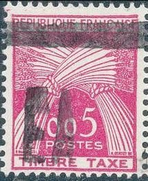 Stamp, Overprinted “EA”, Algeria,  