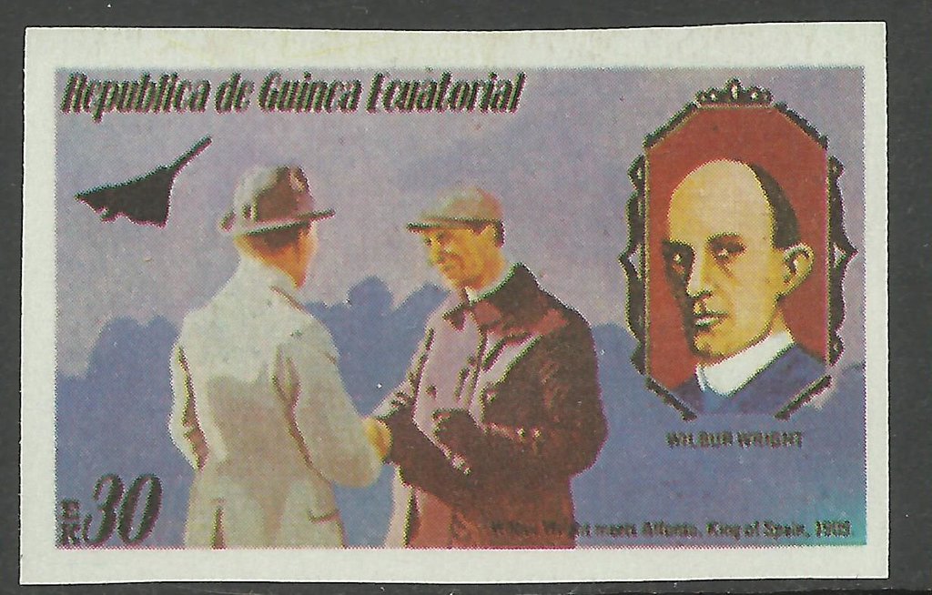 W. Wright meets Alfonso, King of Spain (1909) and W. Wright
