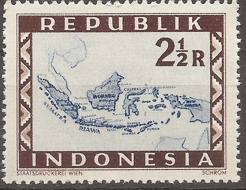 Map of Indonesia