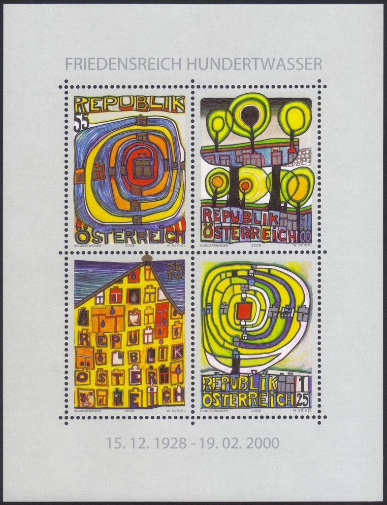 80th Birthday of Friedensreich Hundertwasser