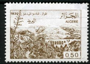 Stamp, Aqueduct near Algier, Algeria,  , Landscapes