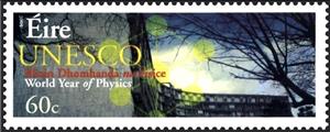 Stamp, UNESCO World Year of Physics, Ireland,  , UNESCO, Architecture, Buildings, Physics, International Years