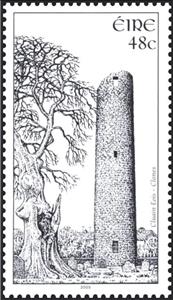 Stamp, Clones, Ireland,  , Towers, Architecture