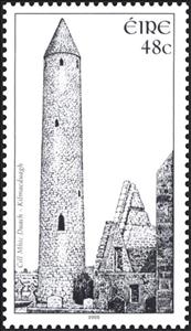 Stamp, Kilmacduagh, Ireland,  , Towers, Architecture