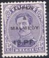 Surcharge "Eupen & Malmédy" on King Albert I