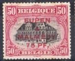 Stamp, Surcharge "Eupen & Malmédy" on Louvain, Belgium,  