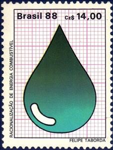 Stamp, Rationalizing Energy, Brazil,  