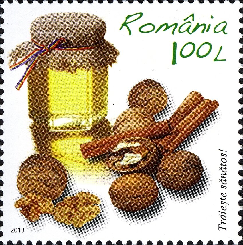 Honey, Walnuts, Cinnamon