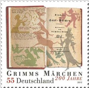 Stamp, Original Edition of Children’s & Household Tales, Germany, Federal Republic,  