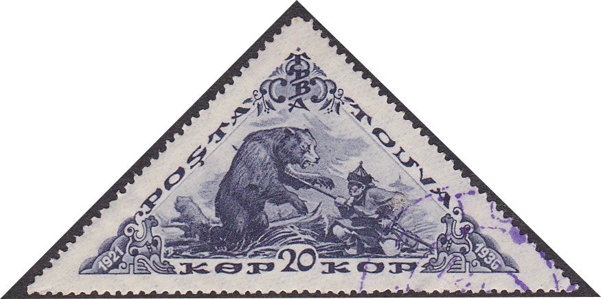 Hunter and bear