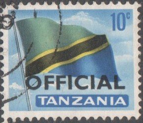Stamp, Flag, Tanzania,  
