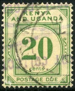 Stamp, Postage Due, East African Community,  