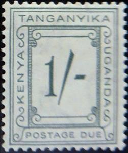Stamp, Postage Due, East African Community,  , Numbers
