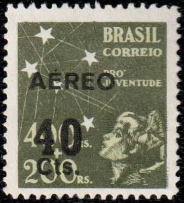 Stamps pro youth - surcharged "Aéreos ... CTS"