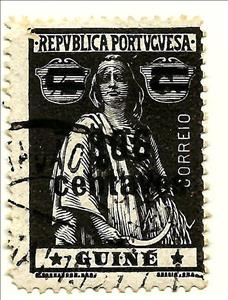 Stamp, Type «Ceres» with surcharge, Portuguese colonies and territories in Africa,  