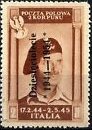 Polish Victory in Italy - Overprint "Dziesleciolecie"
