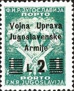 Stamp, Yugoslavia Postage Due Stamp Overprint, Yugoslavia, Local Issues in WWII,  