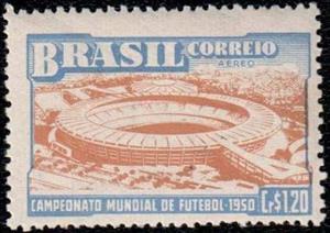 Stamp, 4th Soccer World cup - Rio de Janeiro, Brazil,  , Sport, Football (Soccer)