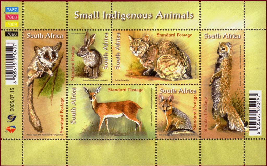 Small Mammals - MiNo. 1664-69