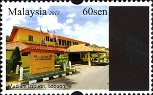 Stamp, Labuan Museum, Labuan, Malaysia,  , Museums, Buildings