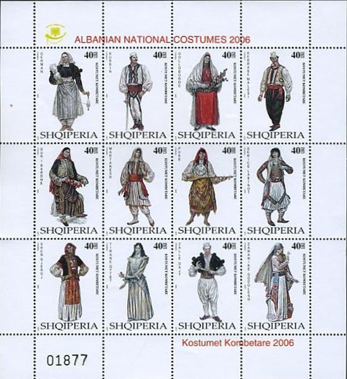 Sheet with No. 3160-71