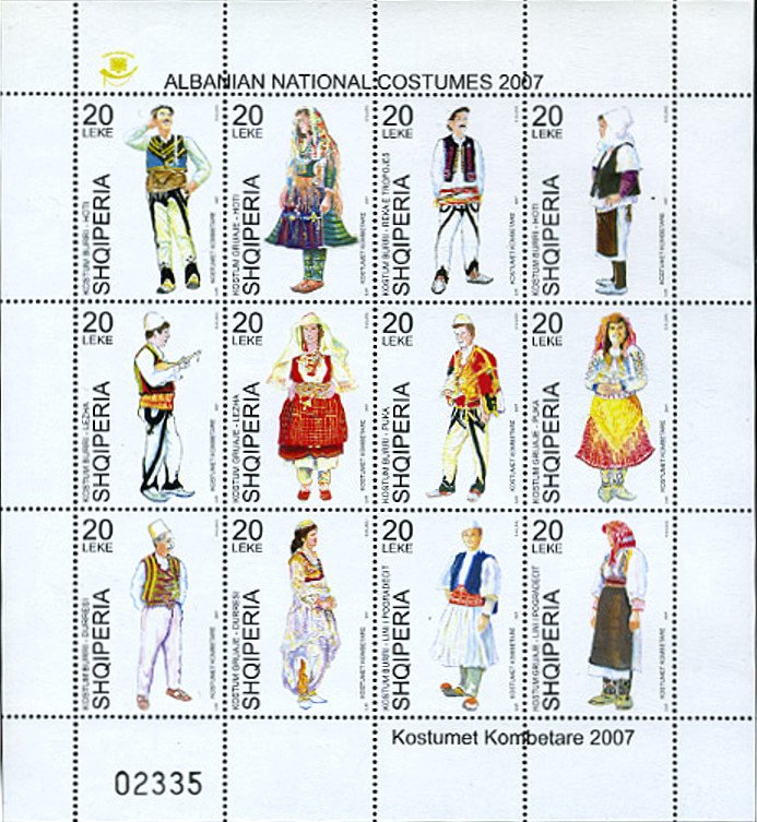 Sheet with No. 3172-83