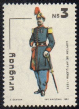 Artillery Captain, 1872