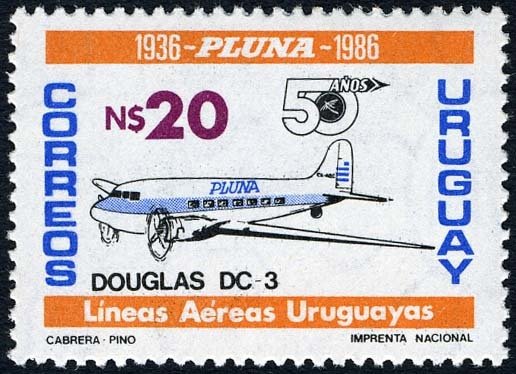 Douglas DC-3 airplane