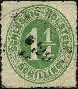 Stamp, Numerals, German States,  
