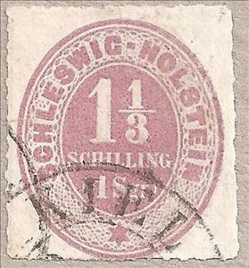 Stamp, Numerals, German States,  