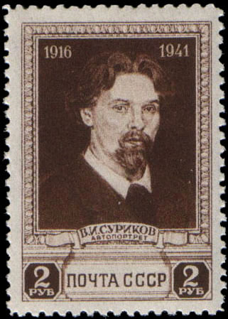 Автопортрет В. И. Сурикова (1913, ГТГ)