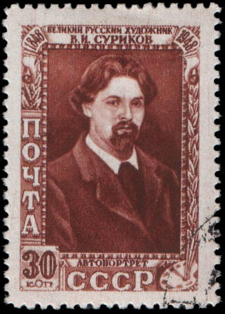 Автопортрет В. И. Сурикова (1913, ГТГ)