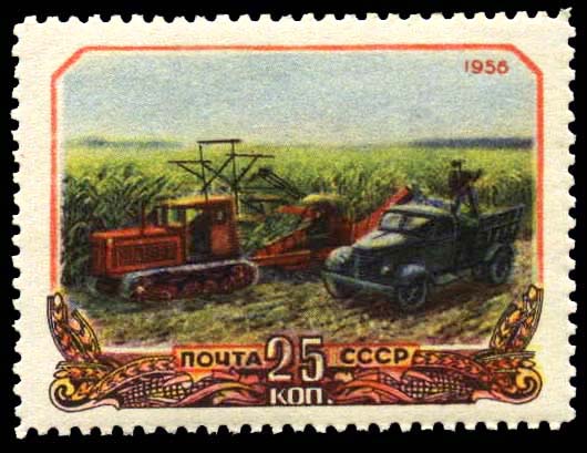 Уборка кукурузы