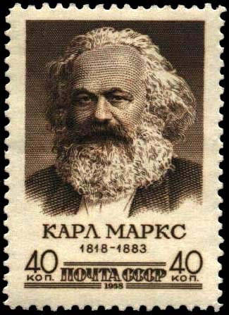 Портрет К. Маркса