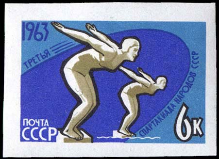 Плавание. На старте