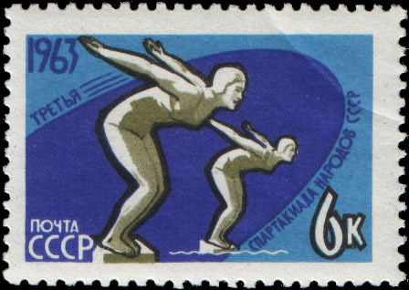 Плавание. На старте