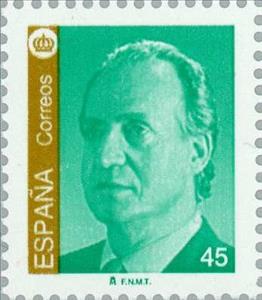 Stamp, King Juan Carlos I, Spain,  , Heads of State, Kings