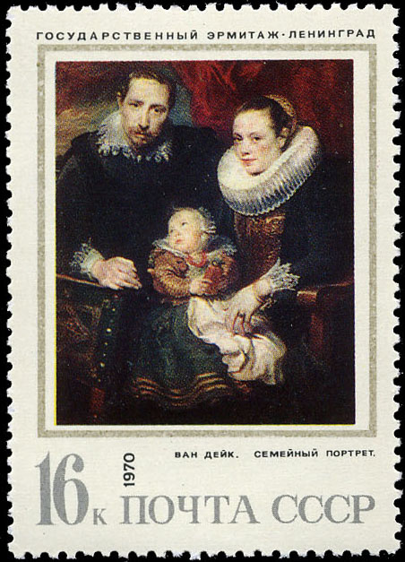 "Антонис ван Дейк (1599-1641). "Семейный портрет" (1618-1621)"