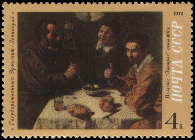 "Диего Родригес де Сильва Веласкес (1599-1660), Испания. "Завтрак" (около 1617)"