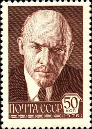 Портрет В. И. Ленина по фотографии П. Жукова (1920 г.)