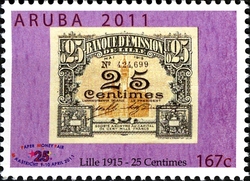 Silver Jubilee of International Money - Lille 1915