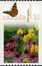 Stamp, Gardens, Canada,  