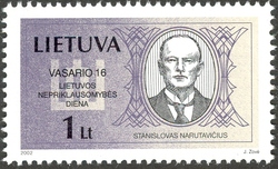 Lithuania's Independence Day - Stanislovas Narutavicius 1862-1932