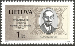 Lithuania's Independence Day - Kazys Bizauskas 1892-1941
