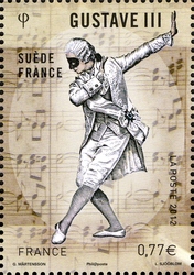 Joint issue with Sweden - Masked Ball - Gustave III