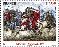 Great Moments of French History - Clovis - Vouillé 507
